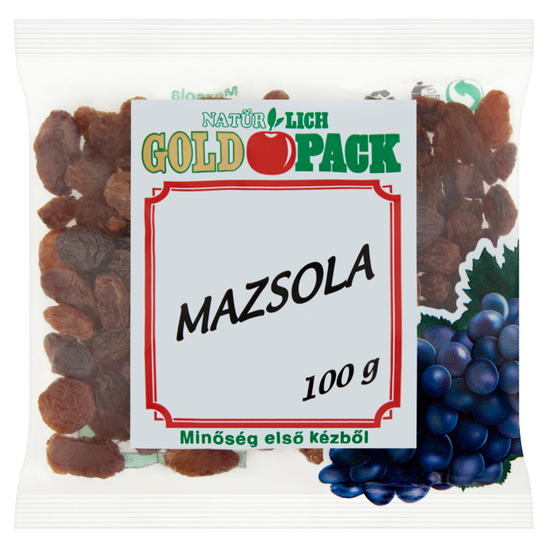 Gold Pack mazsola 100 g