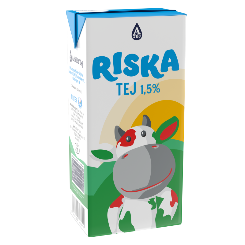 Riska UHT tartós tej 1 l 1,5%