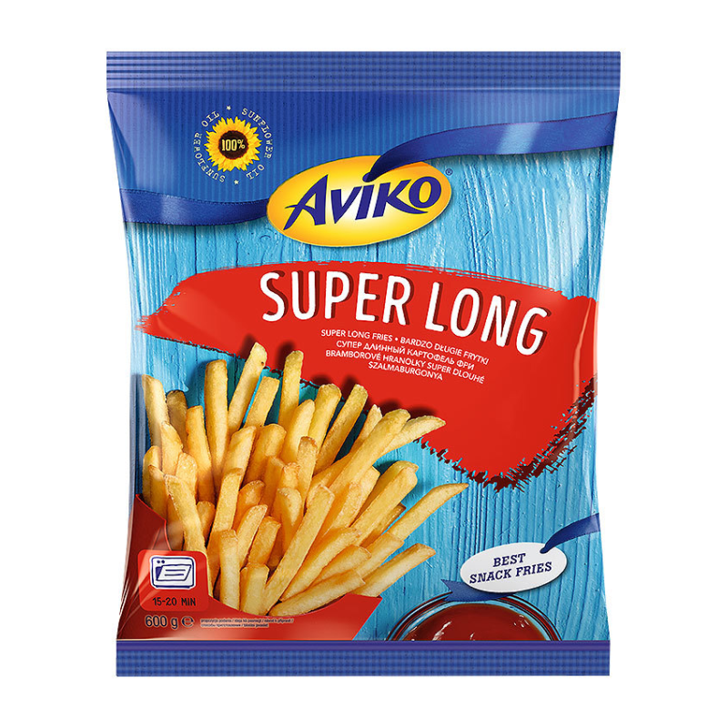 Aviko Super Long szalmaburgonya 600 g