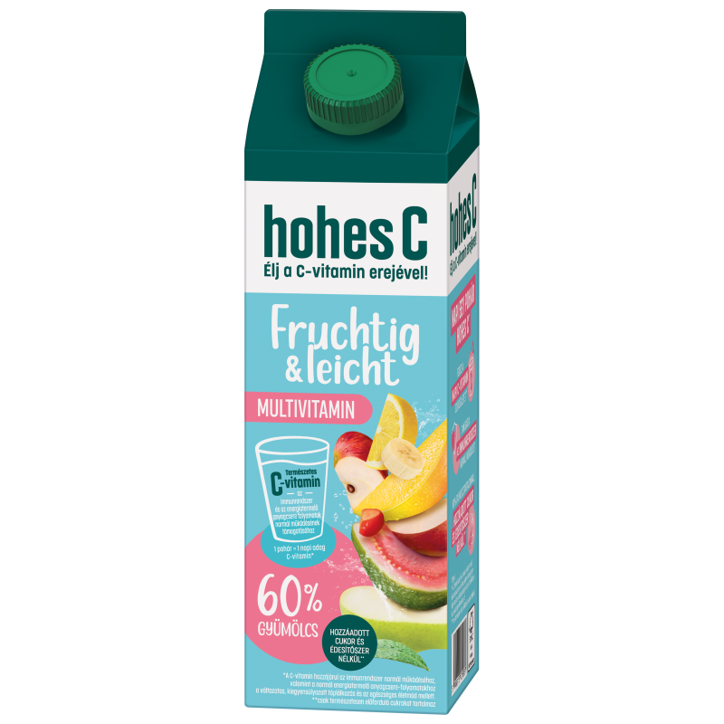 hohes C Fruchtig & Leicht 60 % gyümölcslé 1 l multivitamin