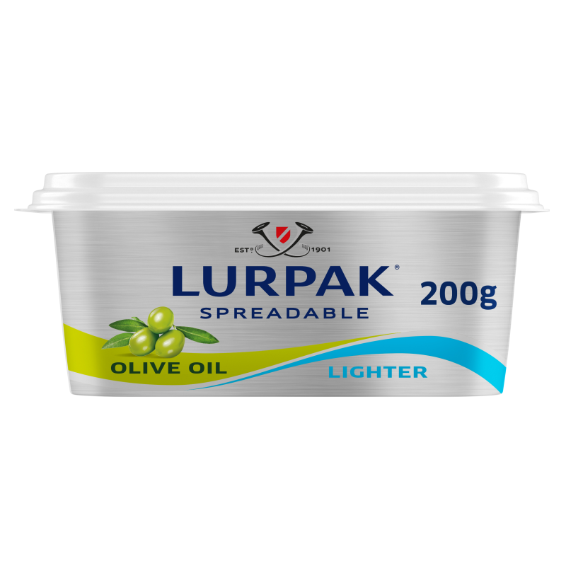 Lurpak zsírkeverék 200 g 60% enyhén sózott, olívaolajjal