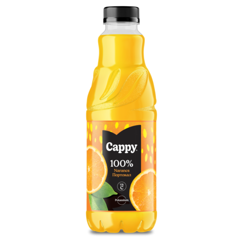 Cappy gyümölcslé 1 l narancslé 100% gyümölcshússal
