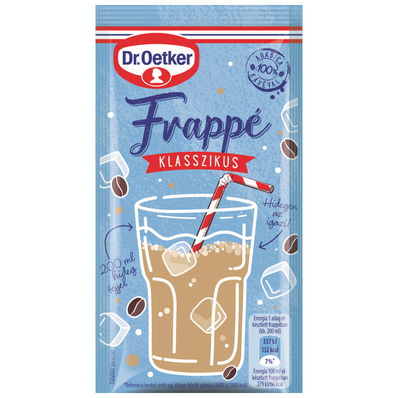 Dr. Oetker Frappé instant italpor 15 g klasszikus