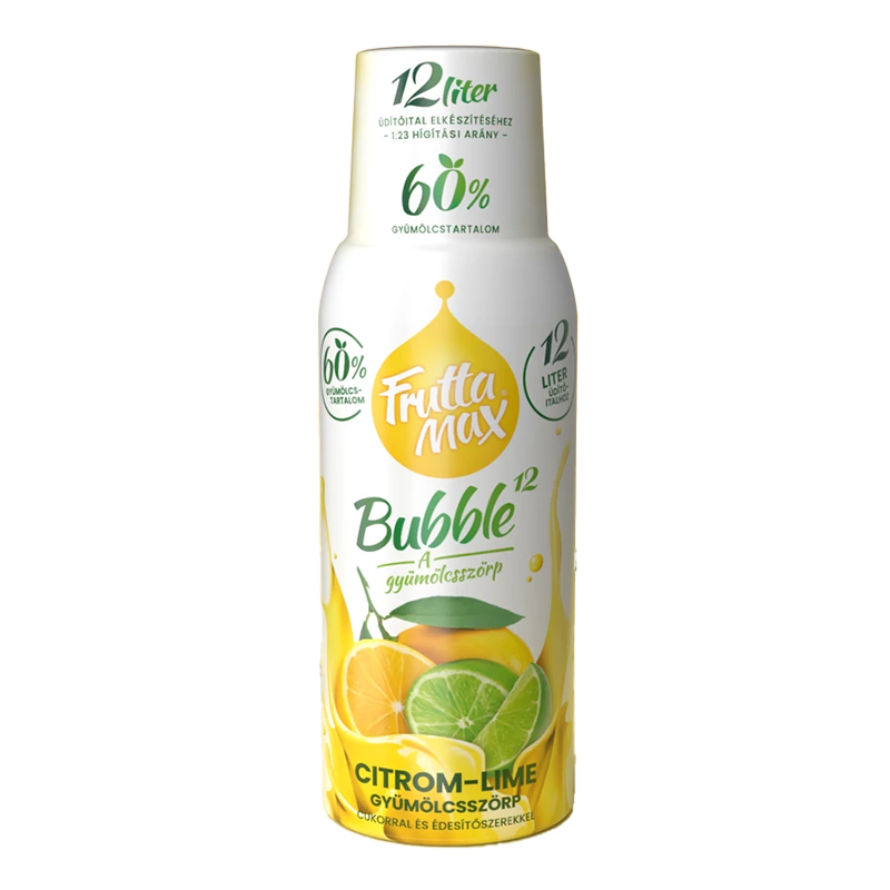 Frutta Max gyümölcsszörp 0,5 l citrom-lime