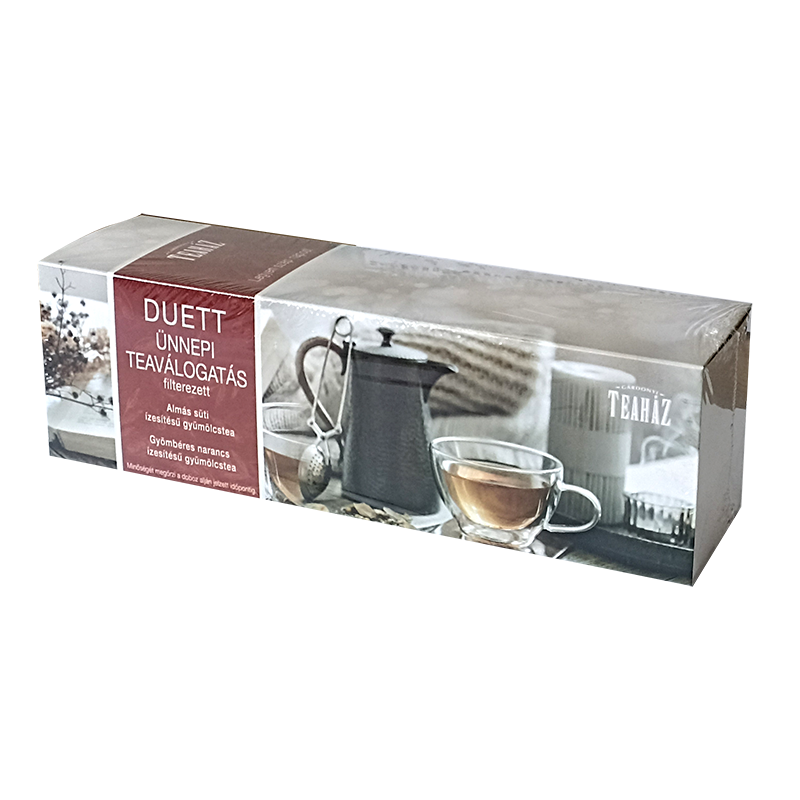 Gárdonyi Teaház Duett ünnepi teaválogatás 96 g