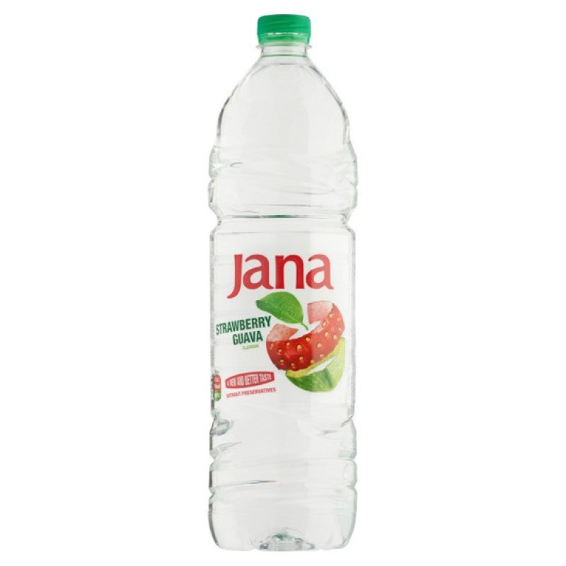 Jana ízesített szénsavmentes üdítőital 1,5 l eper & guava ízű