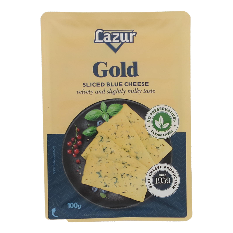 Lazur Gold márványsajt 100 g szeletelt