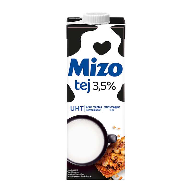 Mizo UHT tartós tej 1 l 3,5 %