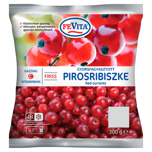 FeVita gyorsfagyasztott friss pirosribiszke 300 g