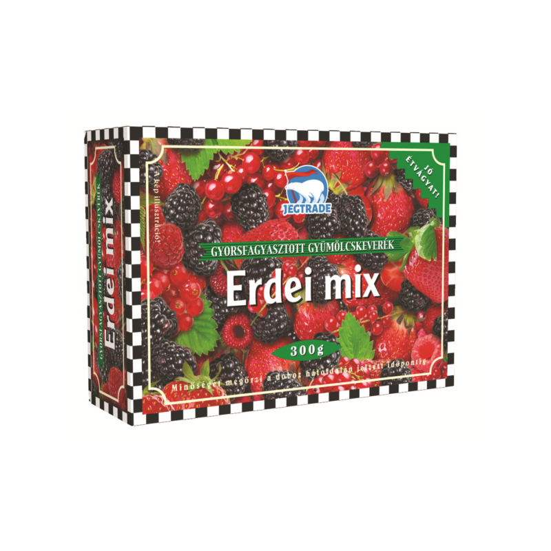 Jégtrade fagyasztott erdei mix gyümölcskeverék 300 g