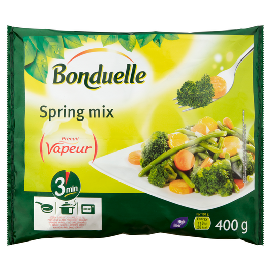 Bonduelle Vapeur fagyasztott zöldségkeverék 400 g spring mix