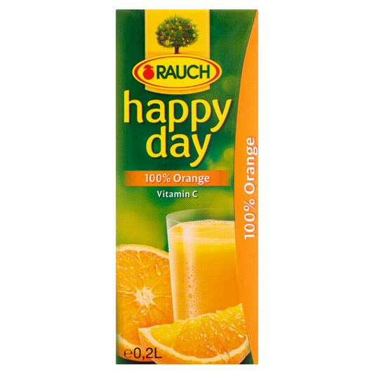 Rauch Happy Day 0,2 l narancs 100%