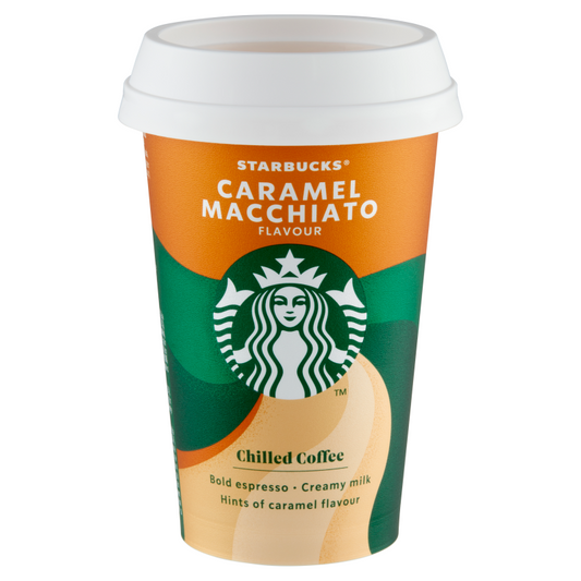 Starbucks Caramel macchiato kávés tejital 220 ml