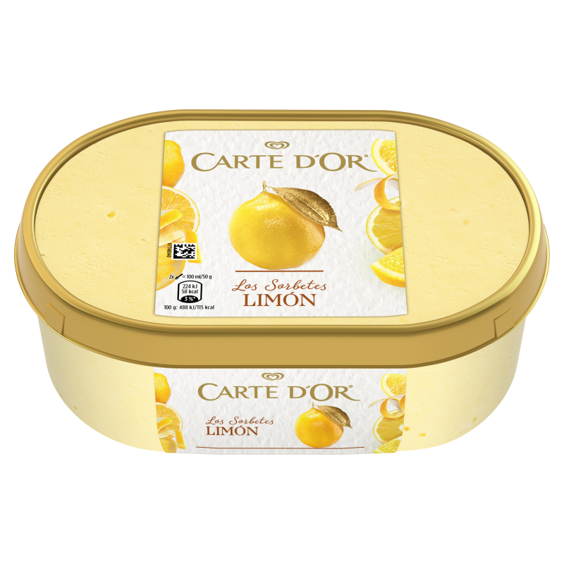 Carte d'Or jégkrém 1000 ml sorbet citrom