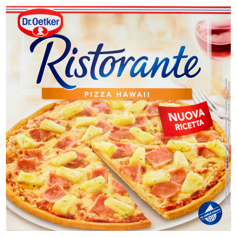 Dr. Oetker Ristorante fagyasztott pizza 355 g hawaii