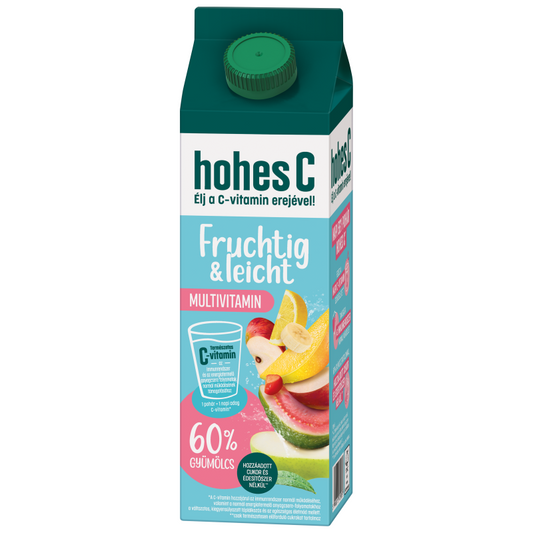 hohes C Fruchtig & Leicht 60 % gyümölcslé 1 l multivitamin