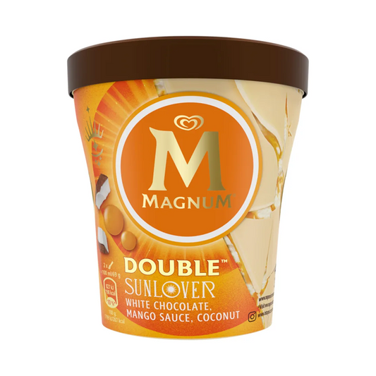 Magnum poharas jégkrém 440 ml dupla mangó és kókusz