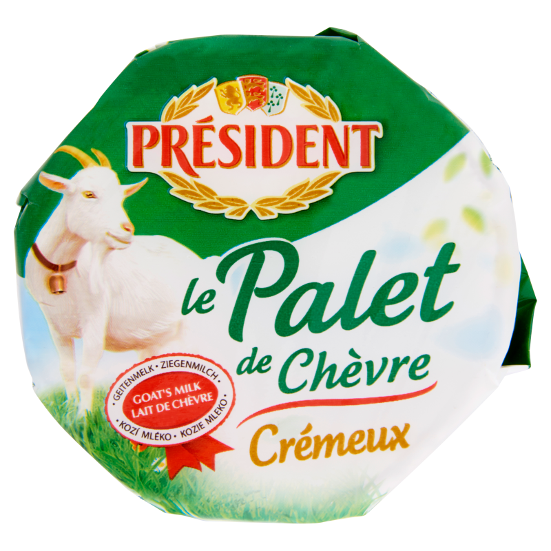 Président Palet de Chèvre zsíros, lágy kecskesajt 120 g