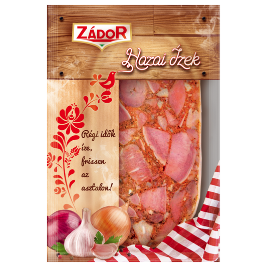 Zádor-Hús disznósajt (kb. 300 g) darabolt