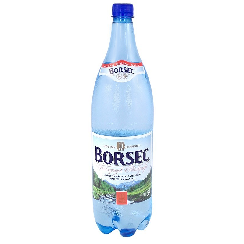 Borsec (Borszéki) Ásványvíz 1,5 l szénsavas