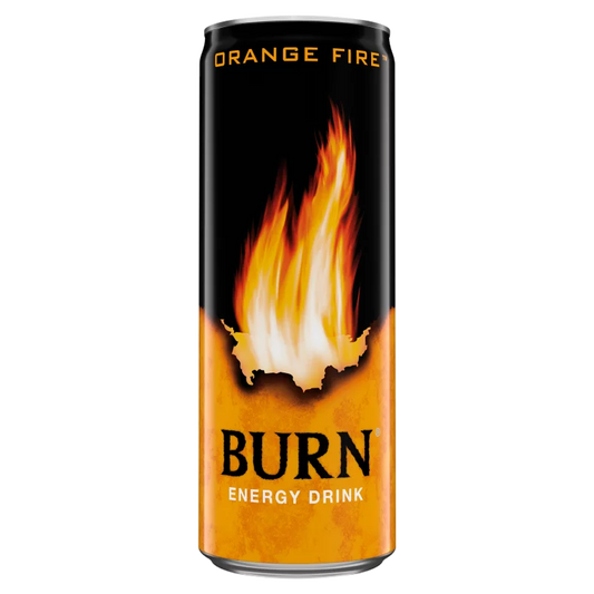 Burn szénsavas energiaital koffeinnel 250 ml orange