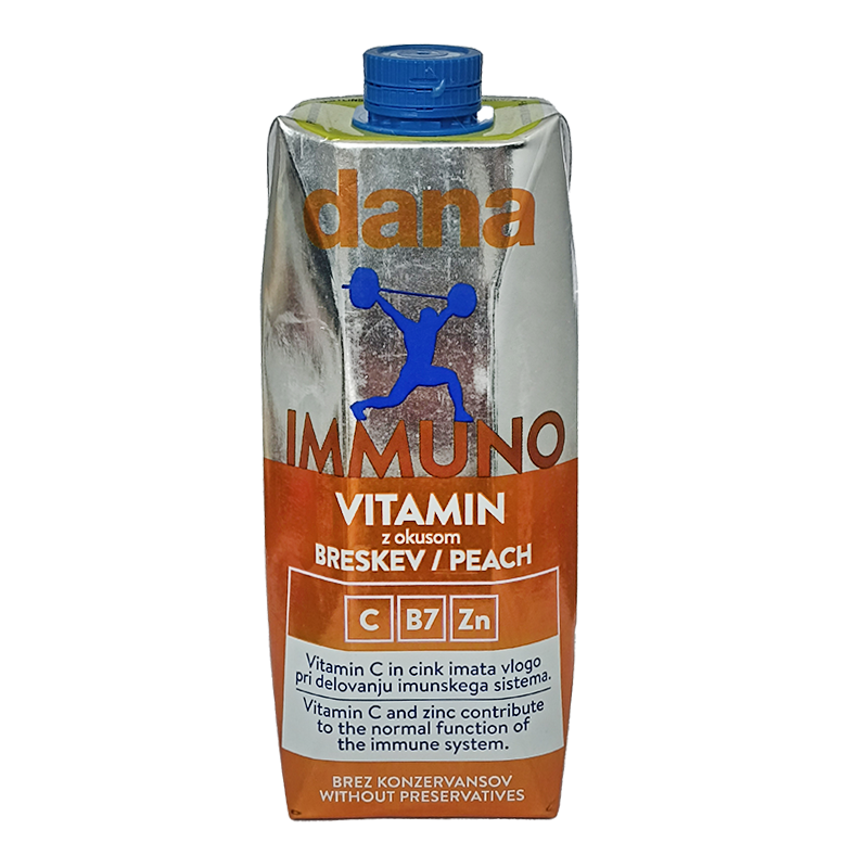 Dana szénsavmentes vitamin víz 0,75 l Immuno