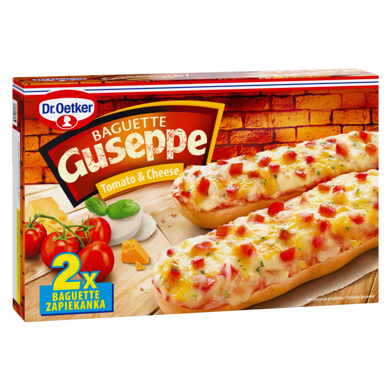 Dr. Oetker Guseppe Baguette Tomato & Cheese 2x125 g