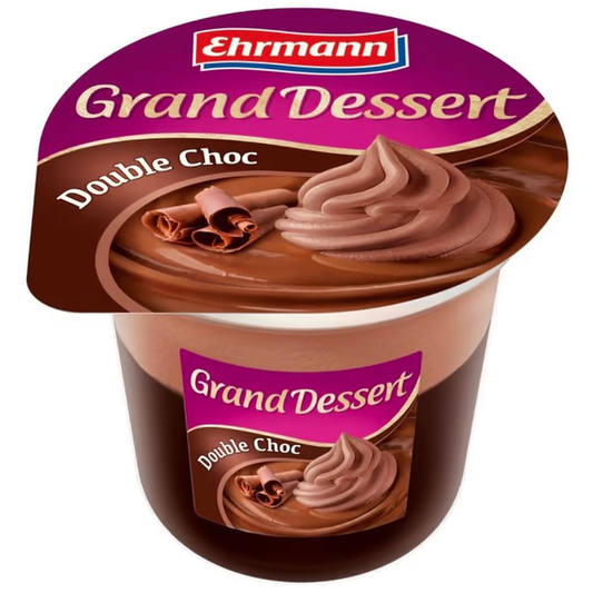 Ehrmann Grand Dessert 190 g dupla csokoládé
