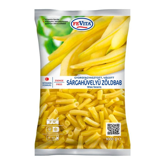 FeVita gyorsfagyasztott zsenge sárgahüvelyű vágott zöldbab 1 kg
