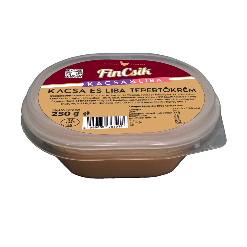 FinCsik kacsa és liba tepertőkrém 250 g