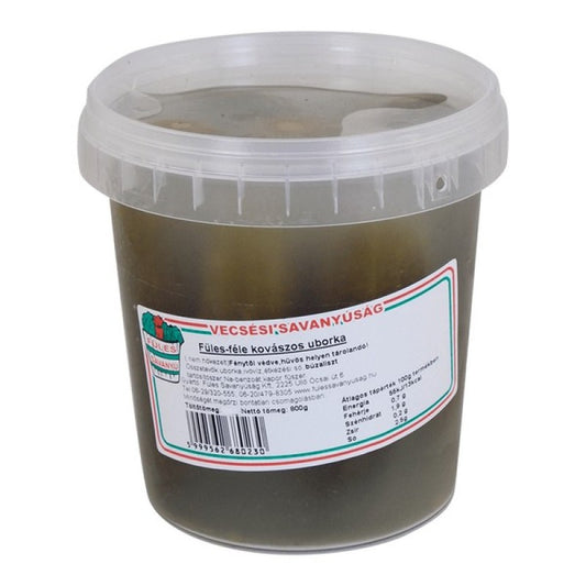 Füles-féle kovászos uborka 700 g / 400 g