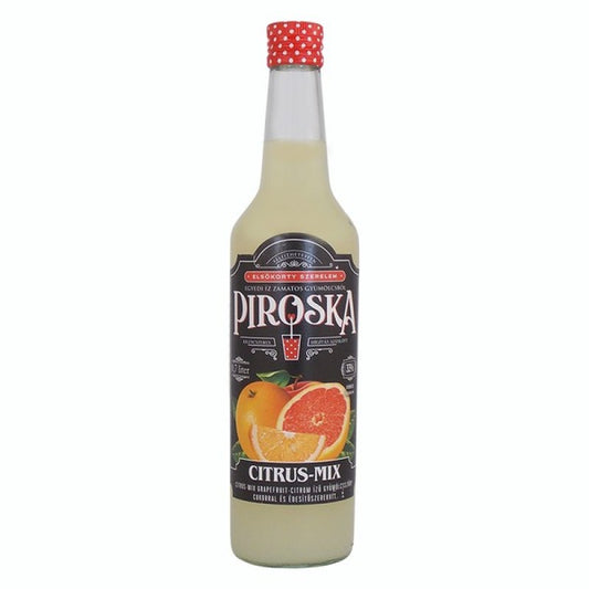 Piroska gyümölcsszörp 0,7 l citrus-mix, édesítőszerrel