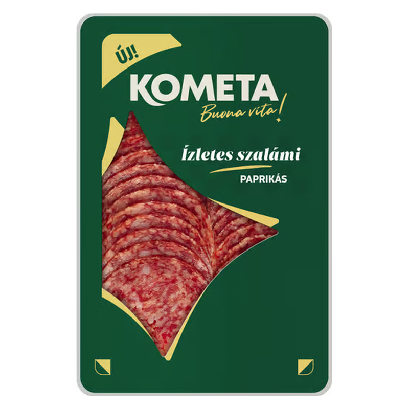 Kometa ízletes szalámi 65 g paprikás