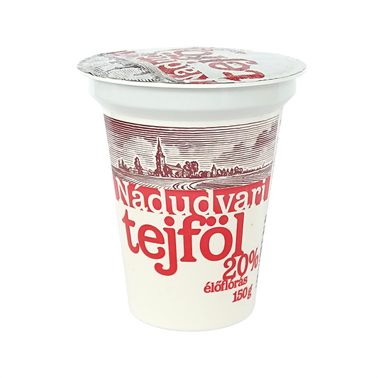 Nádudvari élőflórás tejföl 150 g 20%