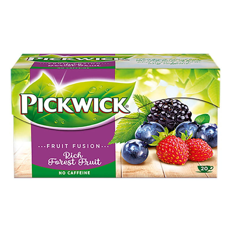 Pickwick Fruit Fusion gyümölcstea 20 filteres 35 g erdei gyümölcs