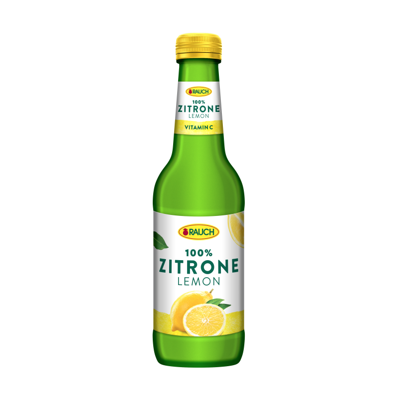 Rauch Zitrone 100% citromlé 250 ml üveges