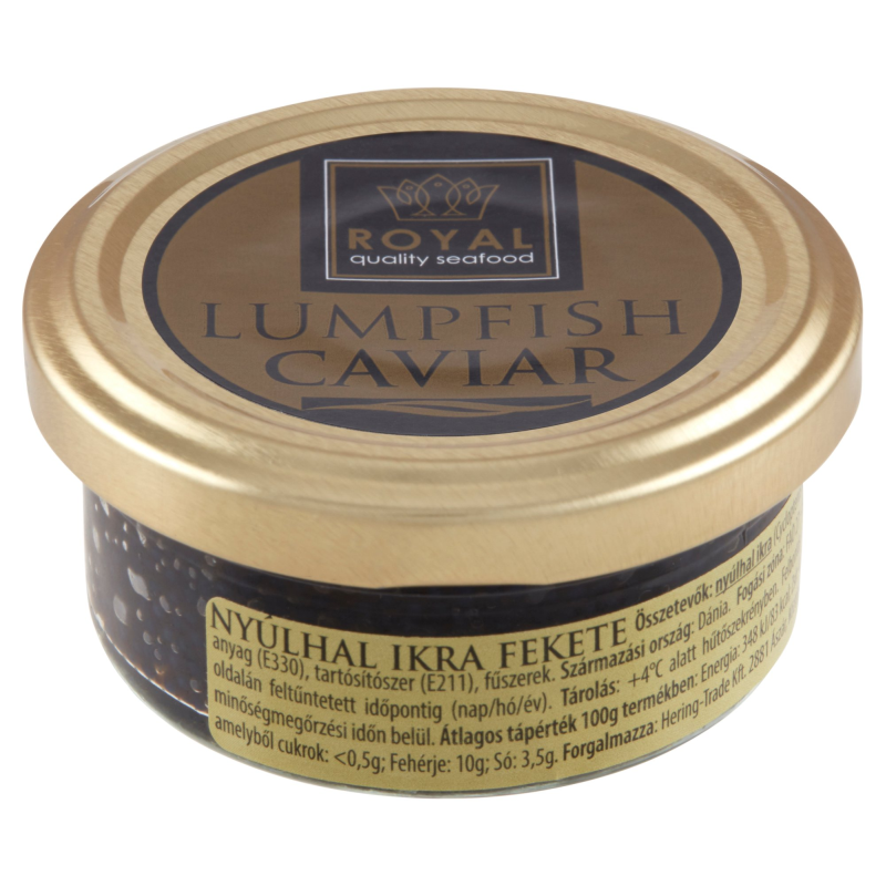 Royal nyúlhal ikra fekete 50 g
