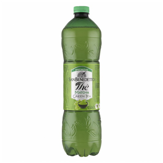 San Benedetto matcha zöld tea ízű üdítőital 1,5 l cukorral és édesítőszerrel