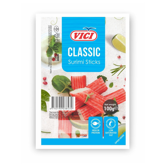 Vici Classic surimi rákízű halrúd 100 g